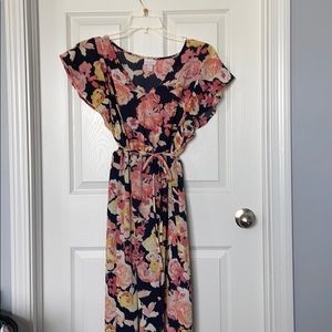 Floral Maternity Dress